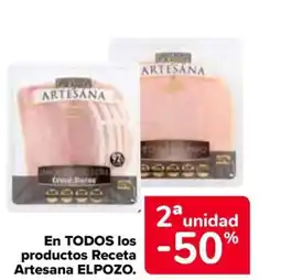 Carrefour ELPOZO En todos los productos receta artesana oferta