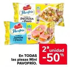 Carrefour PAVOFRÍO En todas las piezas mini oferta