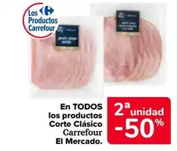 Carrefour En todos los productos corte clásico carrefour el mercado. oferta