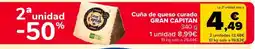 Carrefour GRAN CAPITAN Cuña de queso curado oferta