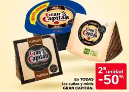 Carrefour GRAN CAPITÁN En todas las cuñas y minis oferta