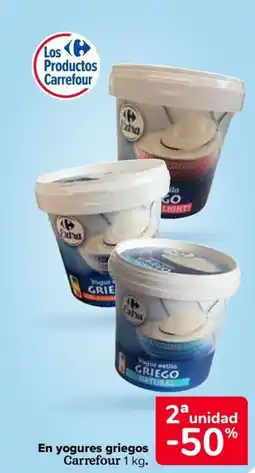 Carrefour En yogures griegos carrefour oferta