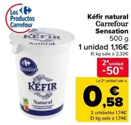 Carrefour KEFIR natural Carrefour Sensation oferta