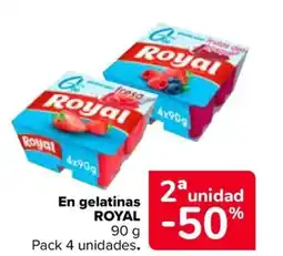 Carrefour ROYAL En gelatinas oferta