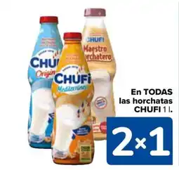 Carrefour CHUFI En todas las horchatas oferta
