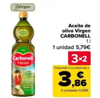 Carrefour CARBONELL Aceite de oliva Virgen oferta