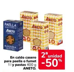 Carrefour ANETO En caldo casero para paella o fumet y pastas oferta