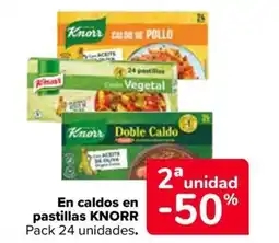 Carrefour En caldos en pastillas oferta