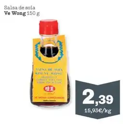 Sorli VE WONG Salsa de soia oferta