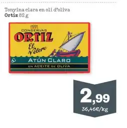 Sorli ORTIZ Tonyina clara en oli d'oliva oferta