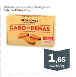 Sorli CABO DE PEÑAS Musclos en escabetx oferta