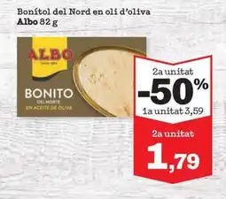 Sorli ALBO Bonítol del Nord en oli d'oliva oferta
