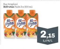 Sorli BIFRUTAS Suc tropical oferta