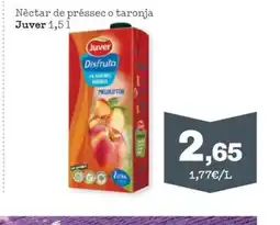 Sorli JUVER Néctar de préssec o taronja oferta