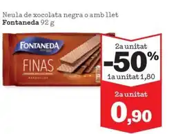 Sorli FONTANEDA Neula de xocolata negra o amb llet oferta