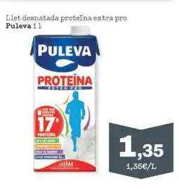 Sorli PULEVA Llet desnatada proteïna extra pro oferta