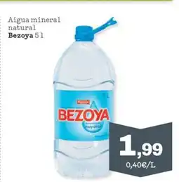 Sorli BEZOYA Aigua mineral natural oferta