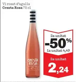 Sorli CRESTA ROSA Vi rosat d'agulla oferta