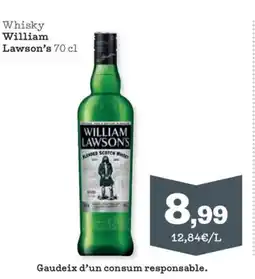 Sorli WILLIAM LAWSON'S Whisky oferta
