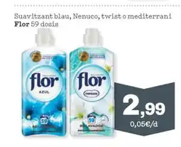 Sorli FLOR Suavitzant blau, Nenuco, twist o mediterrani oferta