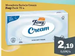 Sorli FOXY Mocadors facials Cream oferta