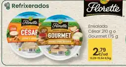 Eroski FLORETTE Ensalada César oferta