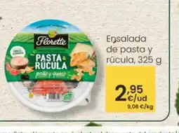Eroski Ensalada de pasta y rúcula oferta