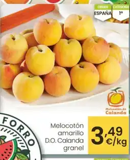 Eroski Melocotón amarillo D.O. Calanda oferta