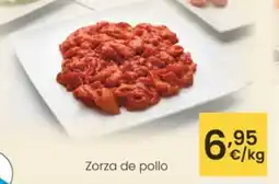 Eroski Zorza de pollo oferta