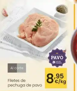 Eroski Filetes de pechuga de pavo oferta