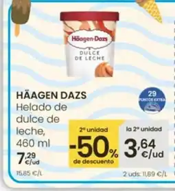 Eroski HÄAGEN DAZS Helado de dulce de leche oferta