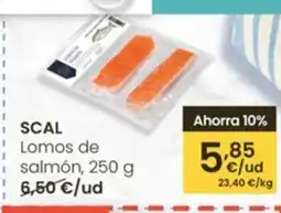 Eroski SCAL Lomos de salmón oferta