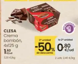 Eroski CLESA Crema bombón oferta