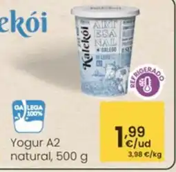 Eroski Yogur A2 natural oferta
