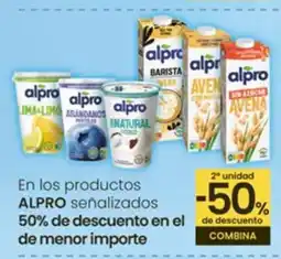 Eroski ALPRO En los productos oferta