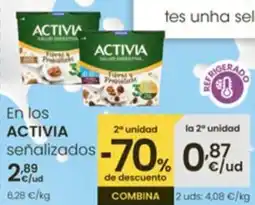 Eroski ACTIVIA En los señalizados oferta