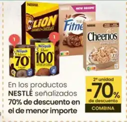 Eroski NESTLÉ En los productos oferta