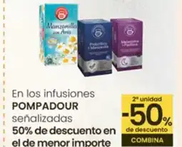 Eroski POMPADOUR En los infusiones oferta