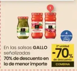 Eroski GALLO En las salsas señalizadas oferta