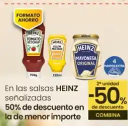 Eroski HEINZ En las salsas oferta