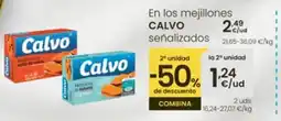 Eroski CALVO En los mejillones oferta