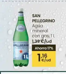 Eroski SAN PELLEGRINO Agua mineral con gas oferta