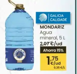 Eroski MONDARIZ Agua mineral oferta