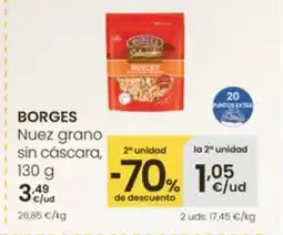 Eroski BORGES Nuez grano sin cáscara oferta