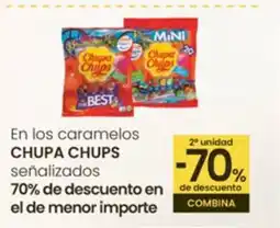 Eroski CHUPA CHUPS En los caramelos oferta