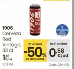 Eroski 1906 Cerveza Red Vintage oferta