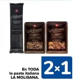 Carrefour LA MOLISANA En toda la pasta italiana oferta
