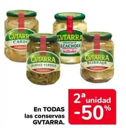 Carrefour GVTARRA En todas las conservas oferta