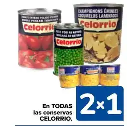 Carrefour CELORRIO En todas las conservas oferta