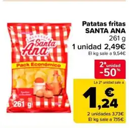 Carrefour SANTA ANA Patatas fritas oferta